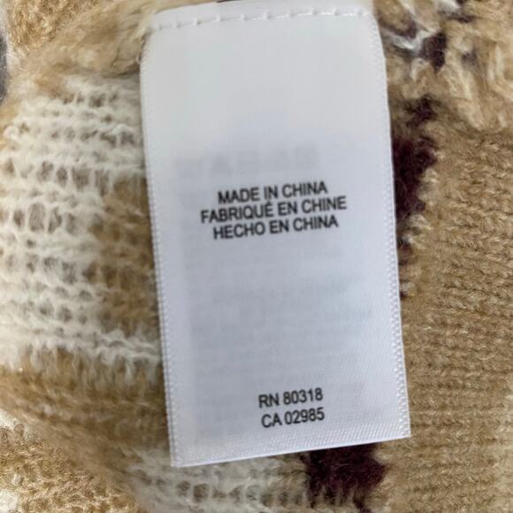 Lucky Brand Cardigan Sweater Womens Size XL Aztec Western Shawl Collar NWT - Picture 7 of 9